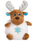 PLUSH TOYS CHRISTMAS MIX WITH SNOWFLAKE 4 TYPES 19 CM - VALENTINE'S DAY AND CHRISTMAS