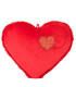 PLUSH HEART WITH GLITTER 37 CM - VALENTINE'S DAY AND CHRISTMAS