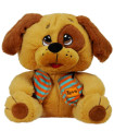 PLUSH PUPPY WITH VEST 22 CM
