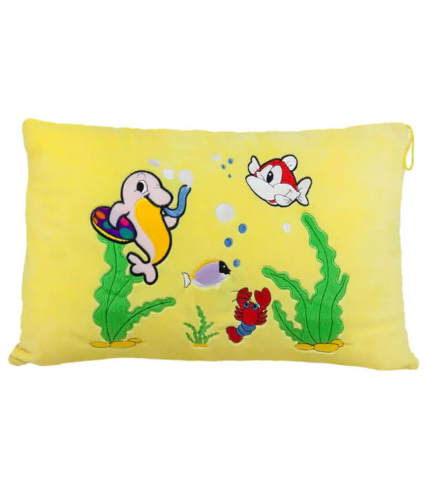 PLUSH PILLOW SEA LANDSCAPE 4 COLORS 45/30 CM - BABY PLUSH