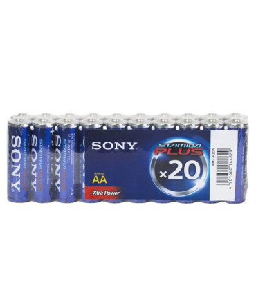 ALKALINE BATTERY SONY STAMINA PLUS R6/AA - PACKAGING AND BATTERIES