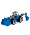 TOY CONSTRUCTION TRACTOR WITH 2 EXCAVATING CUPS 4 COLORS