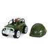 MILITARY JEEP CAR WITH HELMET 32 CM - Cars and jeeps