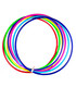 HOOP SOLID COLOR 76 CM 6 COLORS - RODS, ROPES AND HOOPS