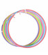 SMALL STRIPED HOOP 68 CM 6 COLORS - RODS, ROPES AND HOOPS