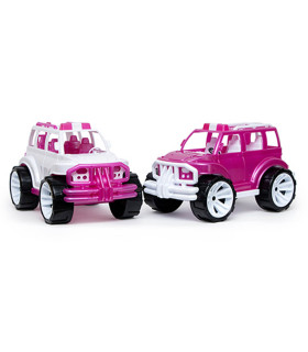 POLICE JEEP CAR 2 COLORS 32 CM - Police cars, fire trucks and ambulances