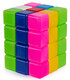 CHILDREN'S PLASTIC CUBES 36 PCS. IN A NET CITY - ALL PRODUCTS