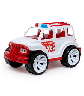 JEEP AMBULANCE CAR 32 CM - Police cars, fire trucks and ambulances
