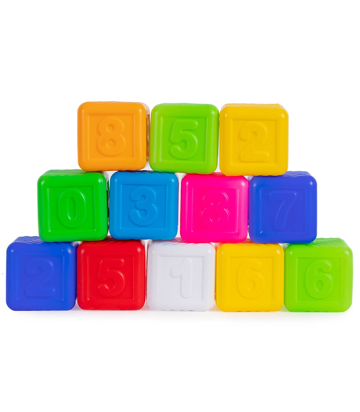 PLASTIC CUBES MATHEMATICS 12 PIECES - PUZZLES AND CUBES