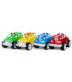 POLICE JEEP CAR 4 COLORS 32 CM