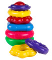 BABY PYRAMID WITH 6 RINGS 19 CM