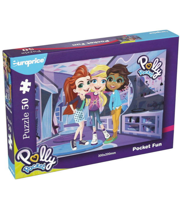 POLLY POCKET FUN PUZZLE 50 PIECES - PUZZLES AND CUBES