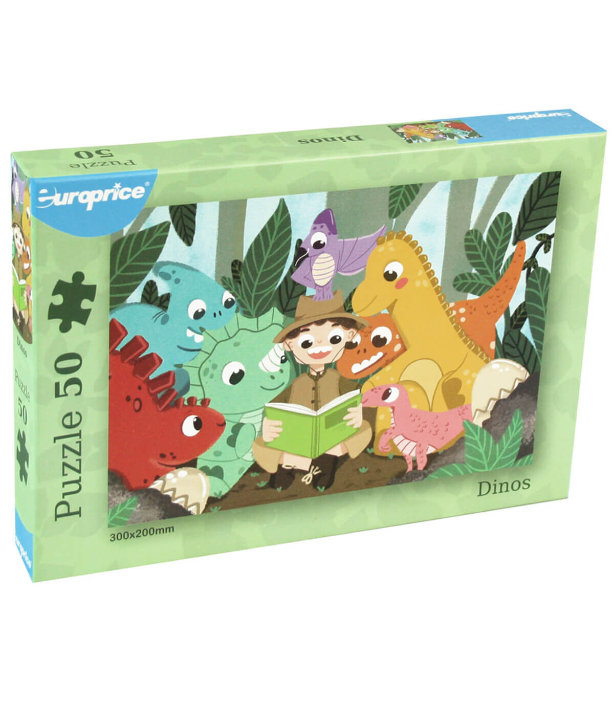 DINOSAUR PUZZLE 50 PIECES - PUZZLES AND CUBES
