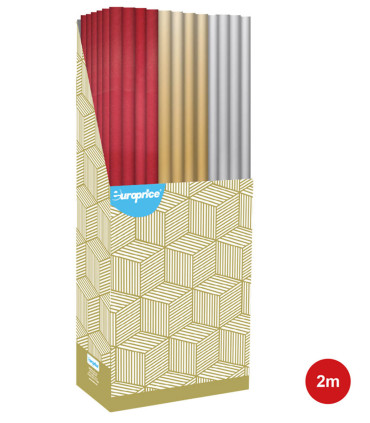 PACKAGING PAPER GOLD 70 X 200 3 VARIETIES - PACKAGING AND BATTERIES