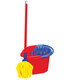 CLEANING SET BUCKET AND MOP - HOUSES FOR DOLLS AND SETS