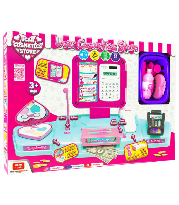 COSMETIC SUPERMARKET WITH CASH REGISTER - Cash registers
