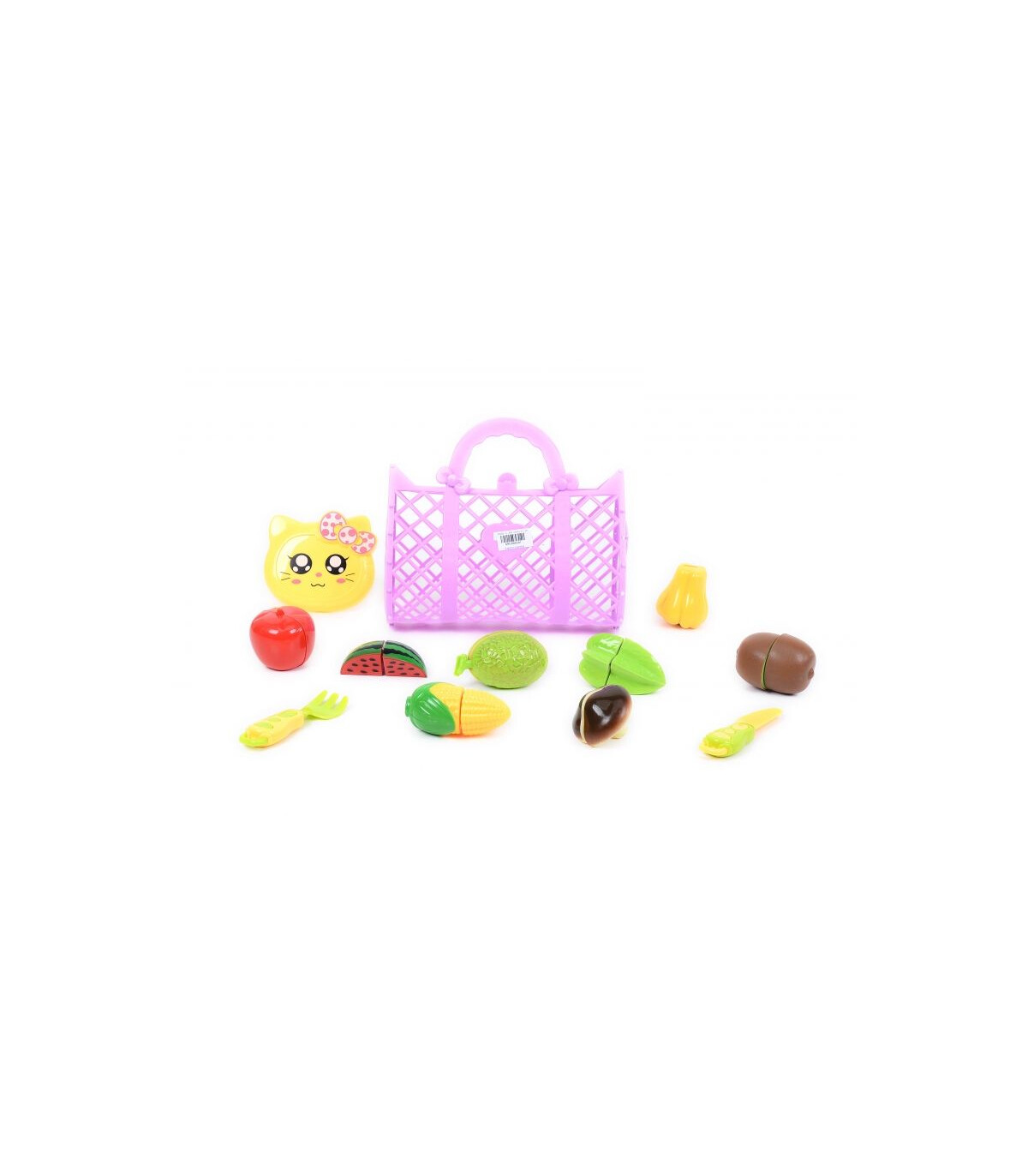 FRUITS AND VEGETABLES FOR CUTTING IN A PLASTIC BAG - KITCHENS, SERVICES AND FOOD