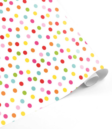 PACKAGING PAPER ALL YEAR MIXED COLORS MEGA 70 X 1000 5 VARIETIES - PACKAGING AND BATTERIES