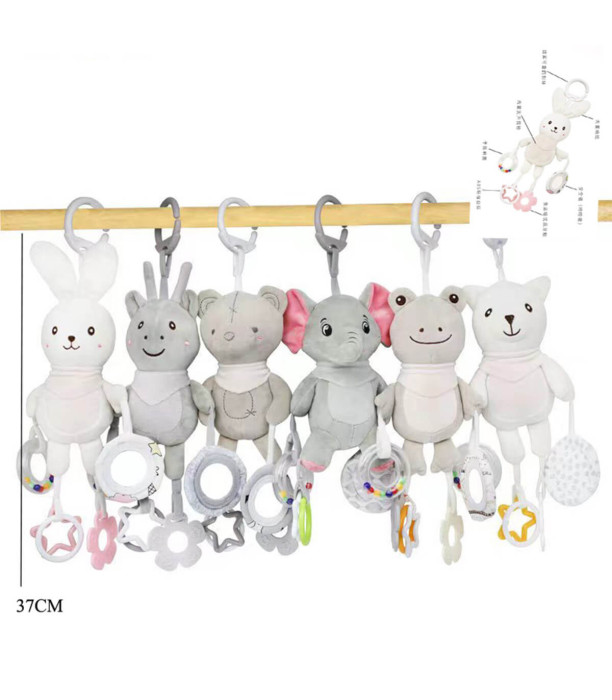 PLUSH RATTLES FOR PLAYPEN - BABY PLUSH