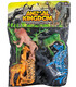 AFRICAN ANIMALS TOY SET WITH GIRAFFE 6 PIECES - Wild and forest