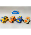 CHILDREN'S MINI TOY BUS 4 COLORS
