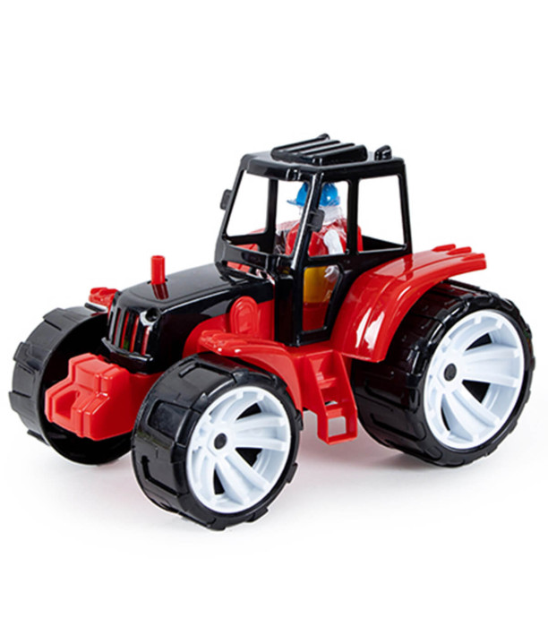 CHILDREN'S TRACTOR WITH DRIVER 27 CM 3 COLORS - Agricultural, construction machinery and military equipments