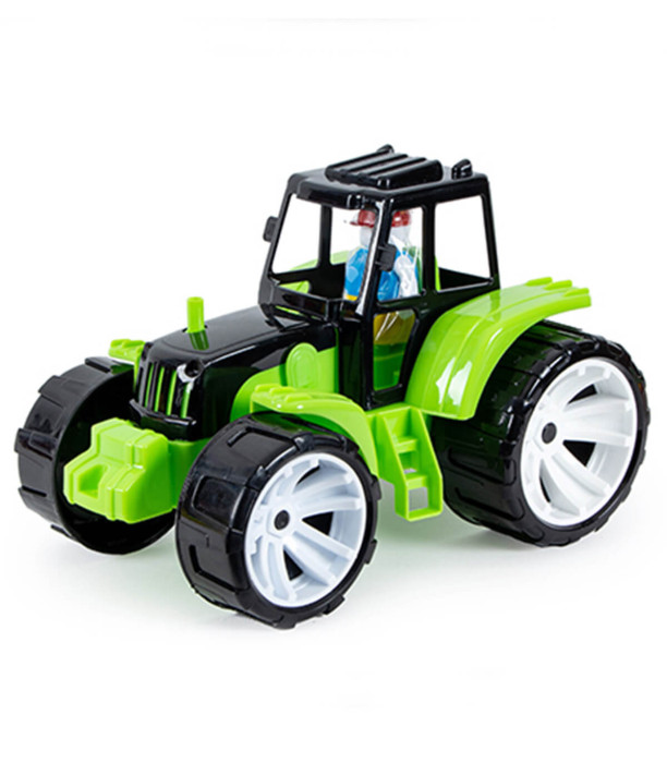 CHILDREN'S TRACTOR WITH DRIVER 27 CM 3 COLORS - Agricultural, construction machinery and military equipments