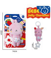 PLUSH RATTLE FOR STROLLER BUNNY