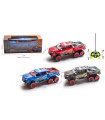 KIDS PICKUP WITH 6 WHEELS REMOTE CONTROL 4 DIRECTIONS 3 COLORS