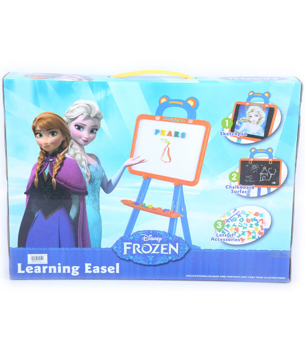 DOUBLE-SIDED BOARD ON A STAND FOR WRITING AND DRAWING FROZEN KINGDOM - Boards for drawing and writing