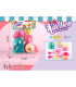 CHILDREN'S KITCHEN SET WITH FRIDGE AND DOLL IN BAG - KITCHENS, SERVICES AND FOOD