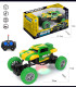 KIDS BUGGY WITH REMOTE CONTROL, 4 DIRECTIONS, GREEN SUPERHERO - Radio control with remote control