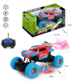 CHILDREN'S BUGGY WITH REMOTE CONTROL AND SMOKE, 4 DIRECTIONS, BLUE SUPERHERO