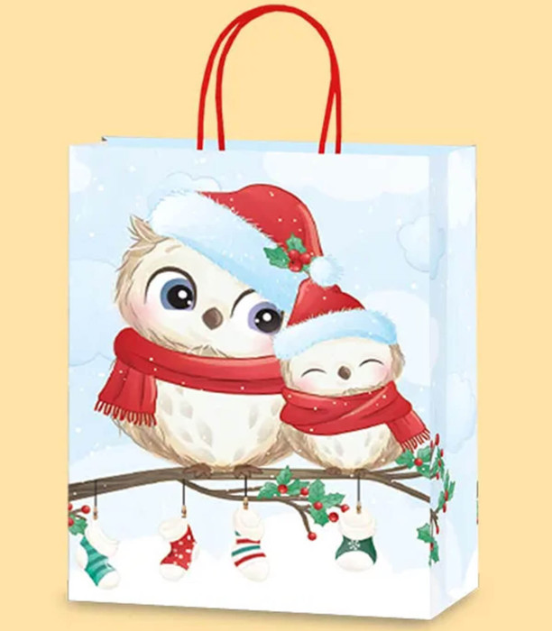 CHRISTMAS GIFT BAG 33X24X12 7 TYPES - PACKAGING AND BATTERIES