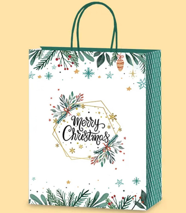 CHRISTMAS GIFT BAG 33X24X12 7 TYPES - PACKAGING AND BATTERIES