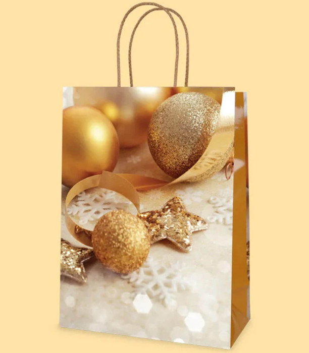 CHRISTMAS GIFT BAG 33X24X12 7 TYPES - PACKAGING AND BATTERIES