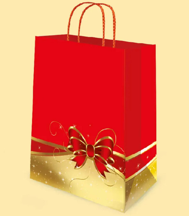 LARGE CHRISTMAS GIFT BAG 43X34X14 11 TYPES - PACKAGING AND BATTERIES