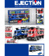 CHILDREN'S TRUCK CAR CARRIER WITH 4 CARS AND RAMP WITH LAUNCHER - Trucks and cargo