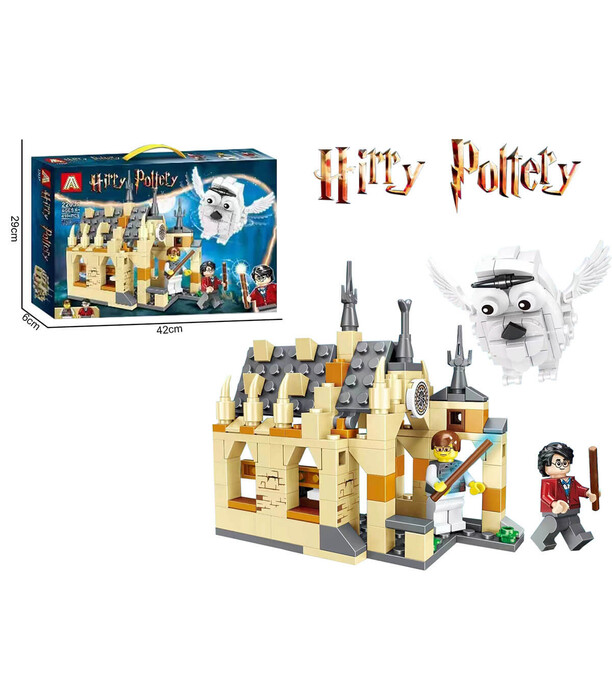 CHILDREN'S CONSTRUCTOR HARRY POTTER 410 PARTS - BUILDING BLOCKS, SORTERS AND RINGS