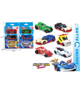 METAL CARS 3 PCS. IN BOX SONIC - METAL