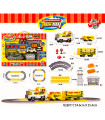 CHILDREN'S CONSTRUCTION TRAIN WITH RAILS