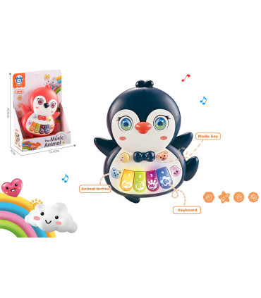 BABY MUSICAL PIANO-PENGUIN IN OPEN BOX - Musical