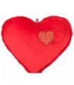 GLITTERED PLUSH HEART 2 COLORS 20 CM