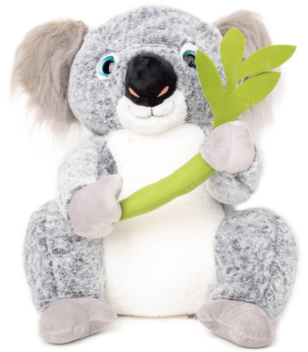 PLUSH KOALA WITH BAMBOO 2 COLORS 60 CM - Big