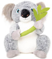 PLUSH KOALA WITH BAMBOO 2 COLORS 40 CM