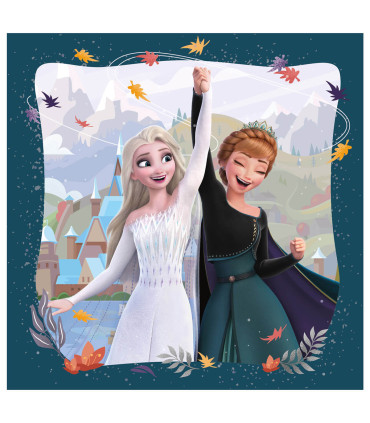 CHILDREN'S PUZZLE FROZEN 3X55 PIECES - PUZZLES AND CUBES