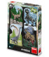 JURASSIC WORLD CHILDREN'S PUZZLE 4X54 PIECES - PUZZLES AND CUBES