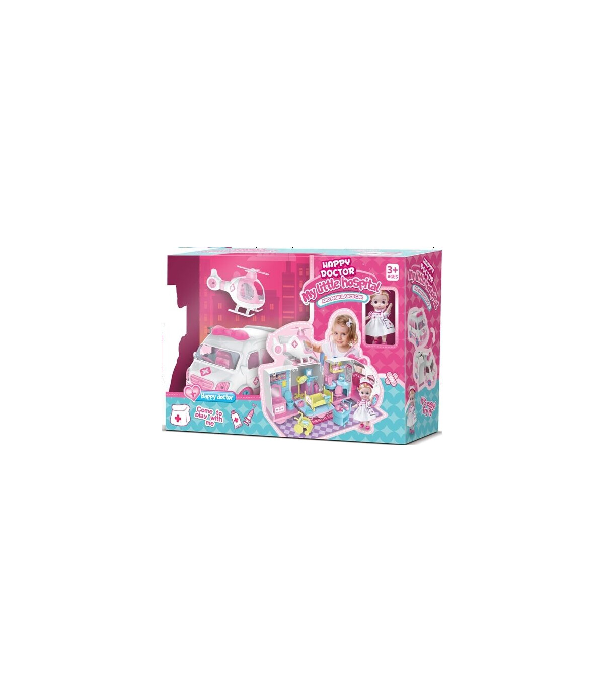 SET HOSPITAL WITH HELICOPTER - MEDICAL