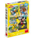 CHILDREN'S PUZZLE MICKEY 4X54 PIECES - PUZZLES AND CUBES