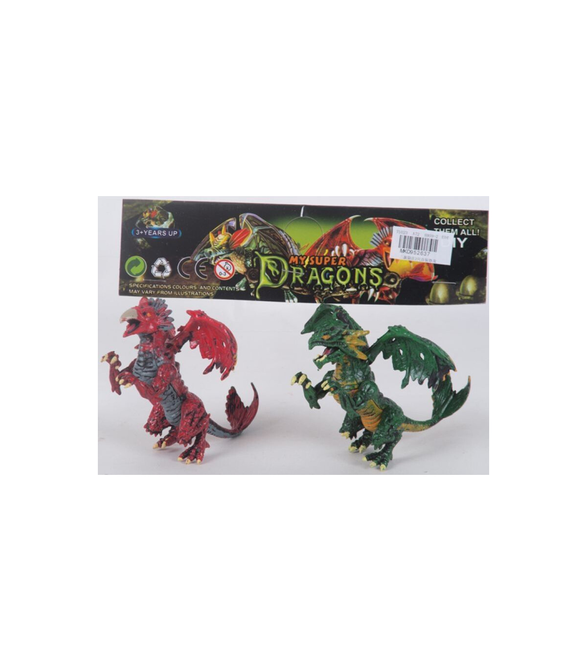 RUBBER DRAGONS - Dinosaurs